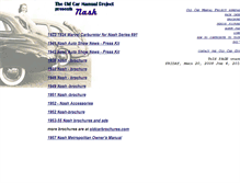 Tablet Screenshot of nash.oldcarmanualproject.com